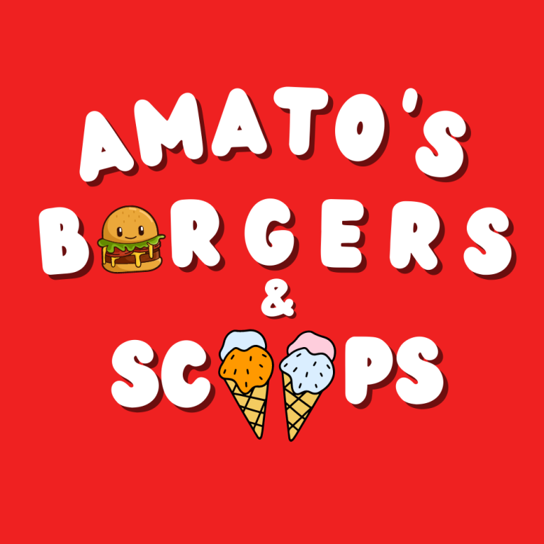 Home Amato's Burgers and Scoops